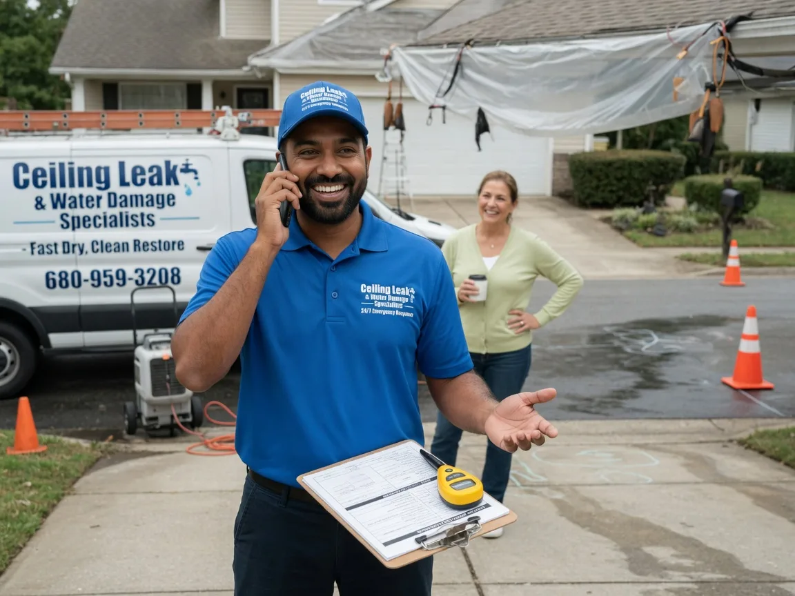 Ceiling Leak Cleanup Erie, MI FAQs